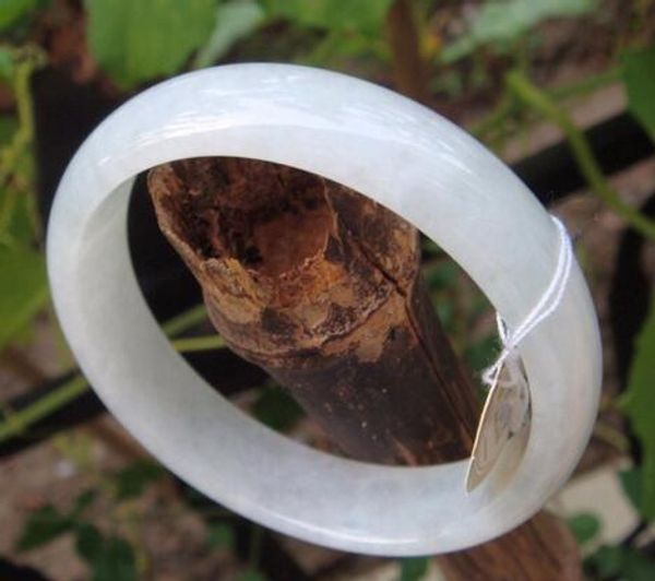 

100% natural without jade esmeralda jade bangle bracelet 57-60mm, Black