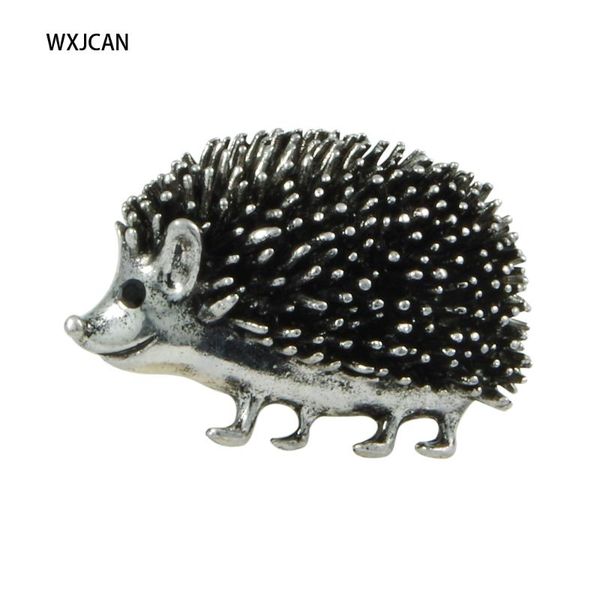 

cartoon hedgehog brooches women man party accessories fashion jewelry pins gift wxjcan, Gray