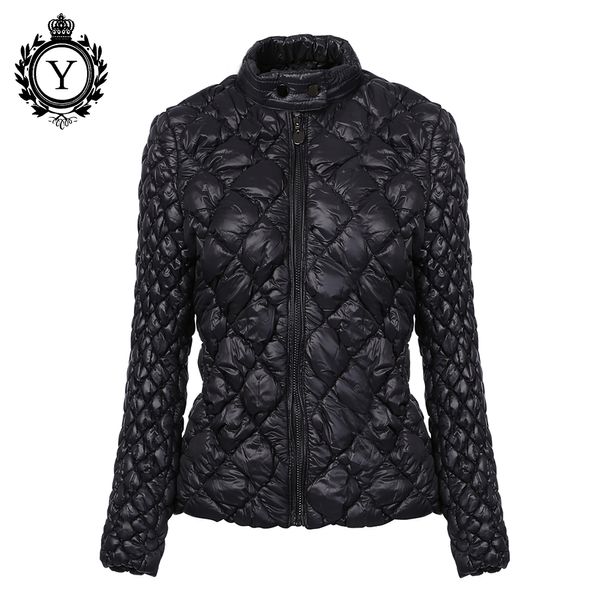 

coutudi 2018 ultralight solid coats parka women winter jacket unique style women's jackets short warm waterproof thin coat, Tan;black