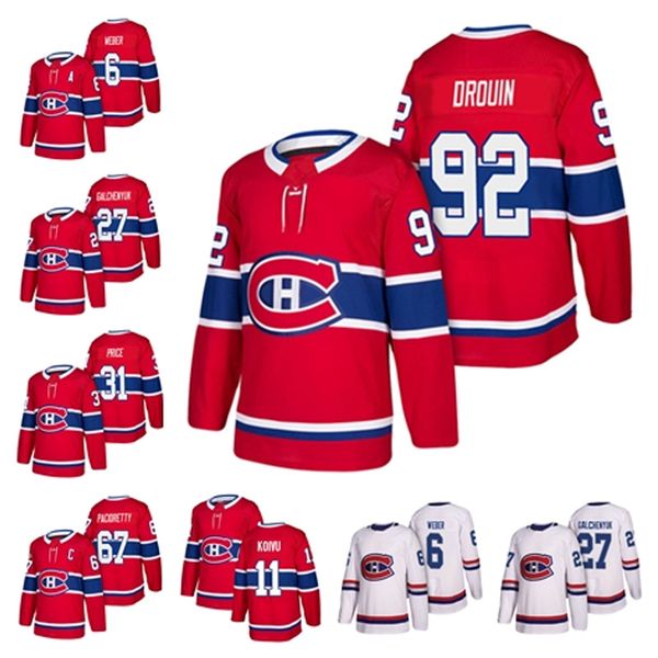 

31 Carey Price Montreal Canadiens jerseys Patrick Roy 6 Shea Weber 92 Jonathan Drouin 67 Max Pacioretty 11 Brendan Gallagher hockey Jerseys