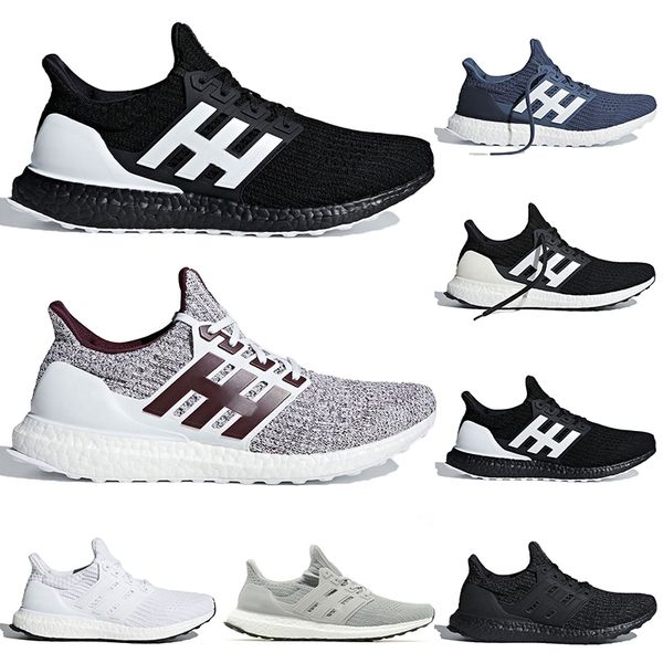 

2019 Running Shoes Show Your Stripes triple black white Burgundy Orca Ultra 4.0 Grey women and men Athletic Primeknit Runner Shoes 36-45