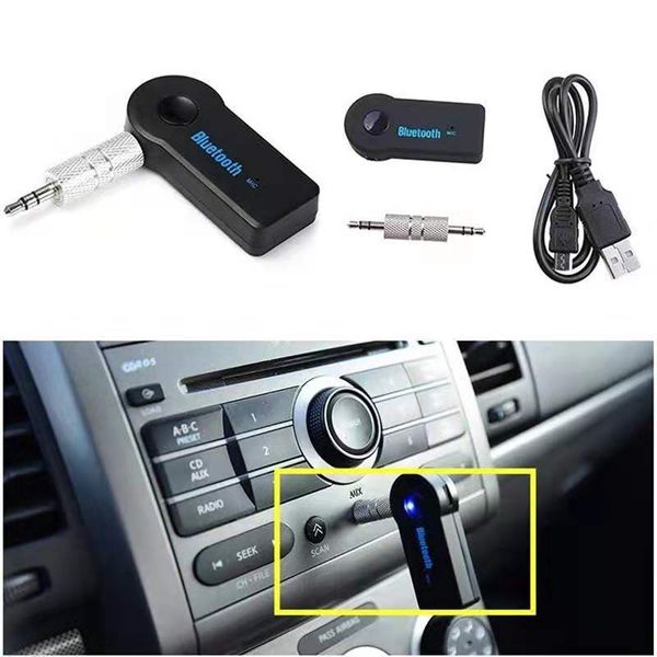 

car wireless aux 3.55mm bluetooth receiver-bluetooth audio converter-genuine car interior supplies
