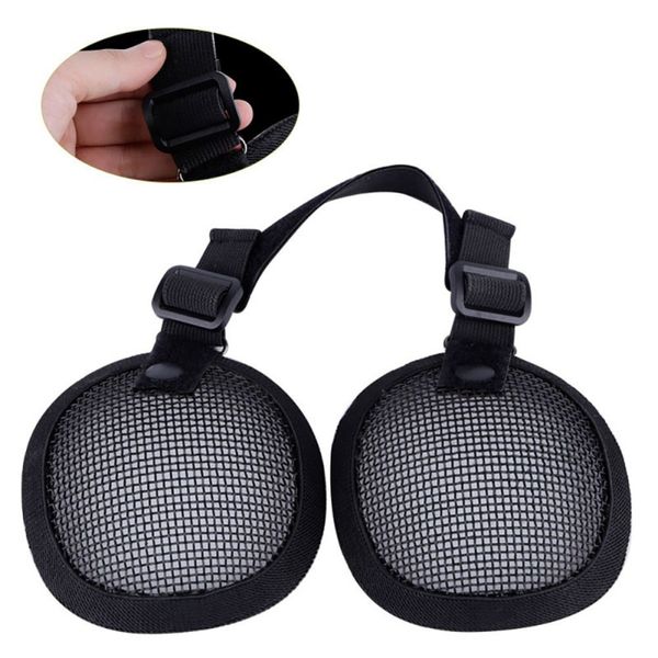 

tactical ear muffs shooting with adjustable elastic belt field equipment protection helmet side protector covers