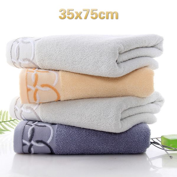 

2019 cotton circle soft l dormitory portable towel gym yoga running strong water washcloth beach sun bath gifts
