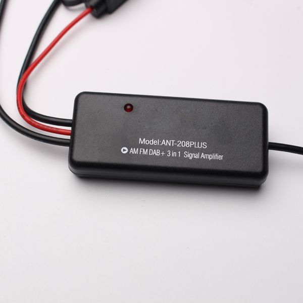 

universal 12v auto ant-208plus 3-in-1 car fm radio am dab antenna signal