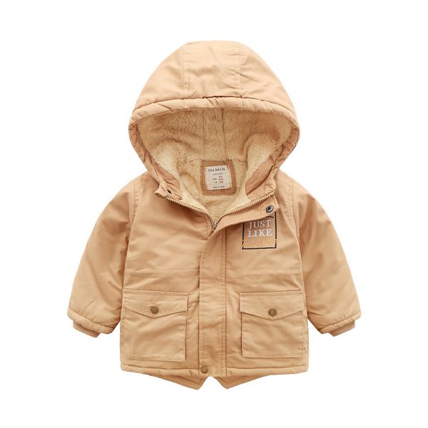 

children down coat fashion solid color hooded jackets 2019 winter new arrival outerwear kids parkas boys and girls jackets windbreaker, Blue;gray