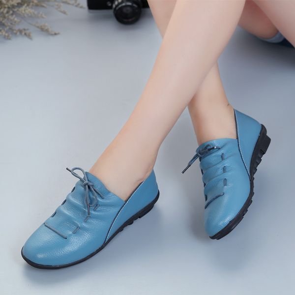 

swonco shoes woman flats loafers ladies spring 2020 female summer shoes casual moccasin woman expadrilles sneakers flats, Black