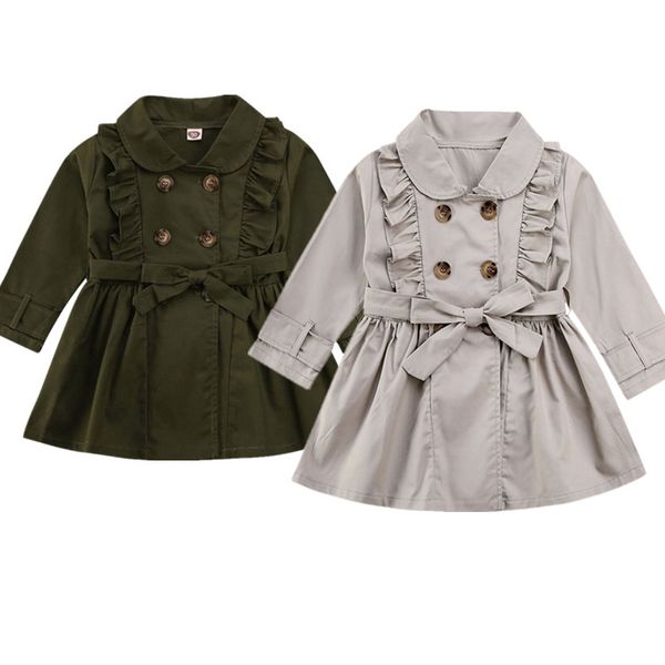 

новый ребенок дети детские девушки пальто осень куртка ветровка верхняя одежда пальто, Blue;gray