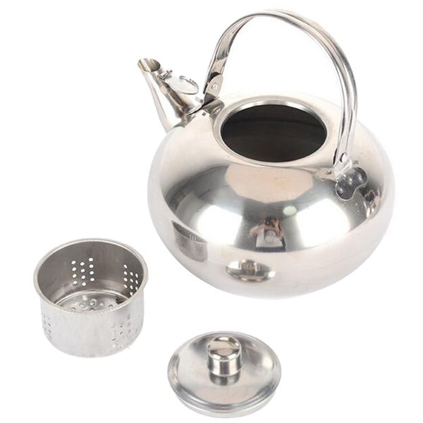 

2pcs из нержавеющей стали чай горшок кофе легкий съемный infuser чайник