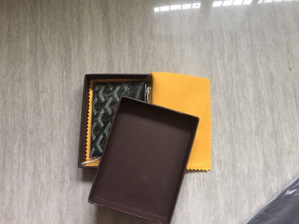 

высокое качество дизайнера классические известные мужчины женщины известный из натуральной кожи gycredit держатель карты мини-кошелек, Brown;gray