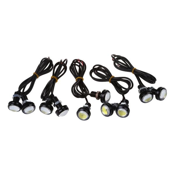 

10pcs 9w 12v 23mm led eagle eye light автомобилей туман drl дневного обратного сигнала парковки white