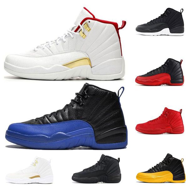 

12 xii low basketball shoes sneakers women men taxi playoffs gamma grey white sports real 12s shoes athletic outdoor shoe