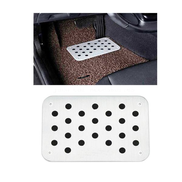 

floor mats for mitsubishi eclipse cross brake treadle foot rest pedal cover aluminium alloy non-slip with logo