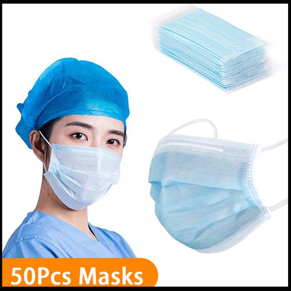 

трехслойная одноразовая пылезащитная маска ветрозащитная pm2. 5 anti fog dust outdoor safety masks home bacteria proof face mouth mask