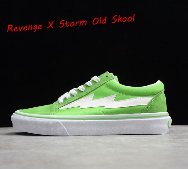 

2019 revenge x storm canvas shoes men women slip on light weight old skool fashion skateboarding sneakers hommes chaussures 35-44, Black
