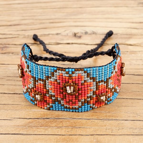 

luxury womens bracelets jewelry accessories spring miyuki handmade opensun flower bracelets new fashion big bangles for women, Golden;silver
