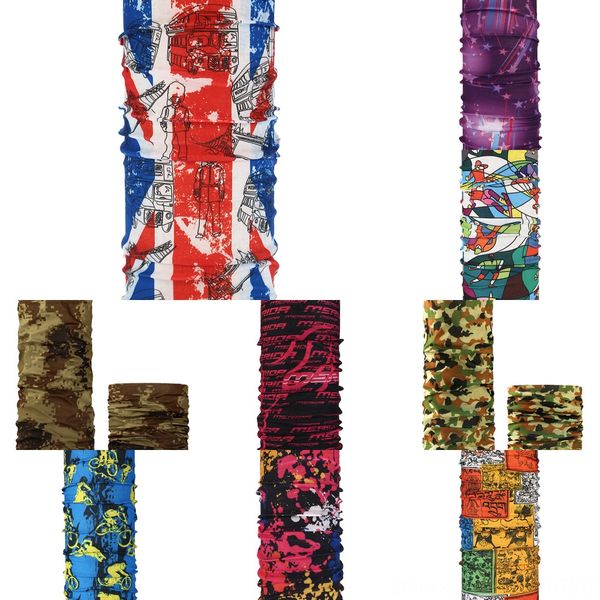 

vyxen face head hiking windproof mtb bike cycling multifunction mask full uv protection scarf ski fishing mask scarf bandana headwear, Black