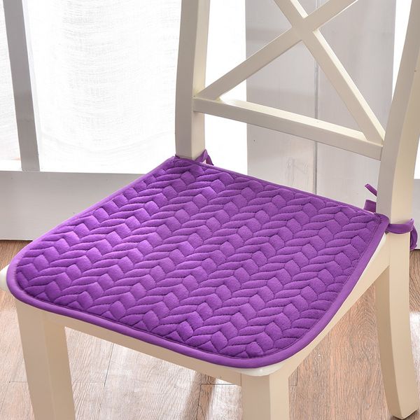 

chair cushion 3 size chair seat pads for patio home car sofa office decoration square solid anti-slip seat cushion