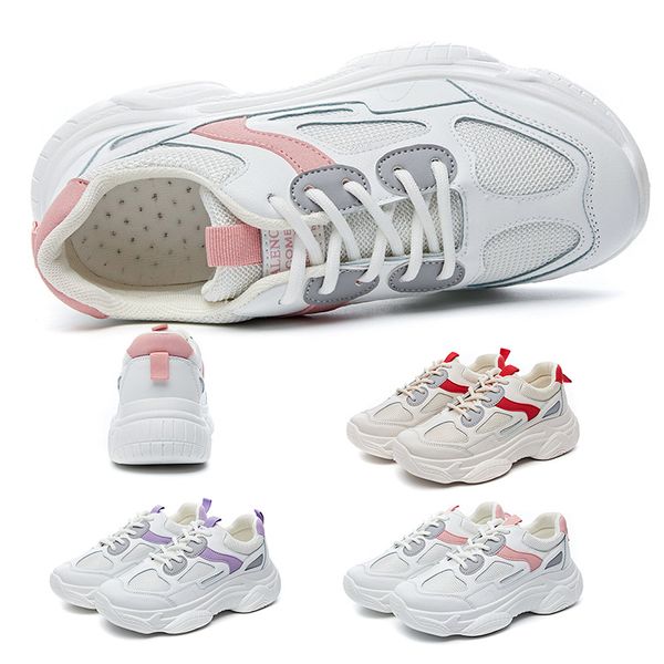 

athletic style for women running shoes triple white pink purple red adorn comfortable breathable trainer sport designer sneakers 35-40