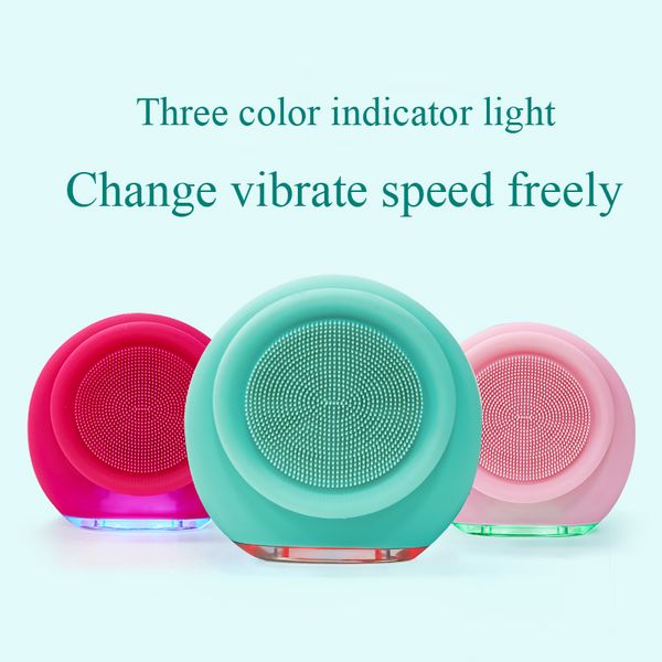 

seeklove electric facial cleaning brush washing machine waterproof silicone facial cleansing devices tools wholesale
