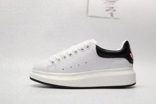 

fashion designer sneakers casual classic white stitching luxury fashion men and women casual shoes for sale, Black