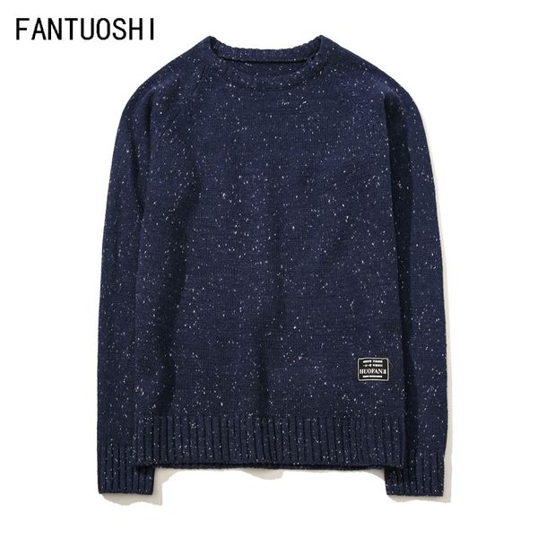 

sweater men 2019 autumn winter new knitwear men o neck long sleeve slim warm sweaters pullover coat black plus size 5xl, White;black