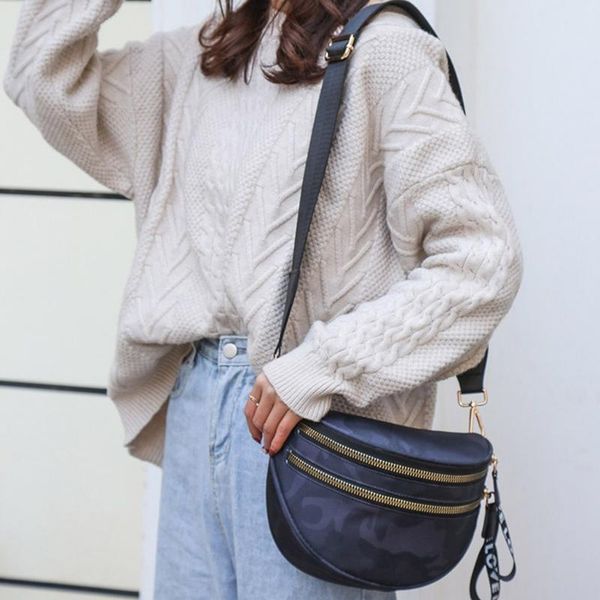 

bags for women 2020 canvas wide band dumpling shoulder bag zipper travel casual crossbody bags for women handbag sac main femme