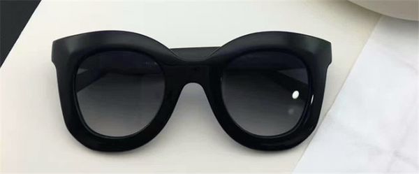 

luxury-new fashion women brand designer sunglasses ce41093 cat eye sunglasses fashion show design summer style with original case, White;black