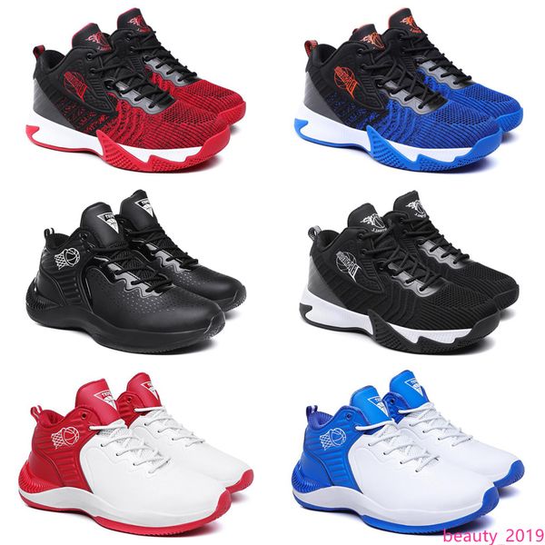 

2020 men basketball shoes black white blue red mens trainers comfortable breathable sports sneakers 40-44 style 11