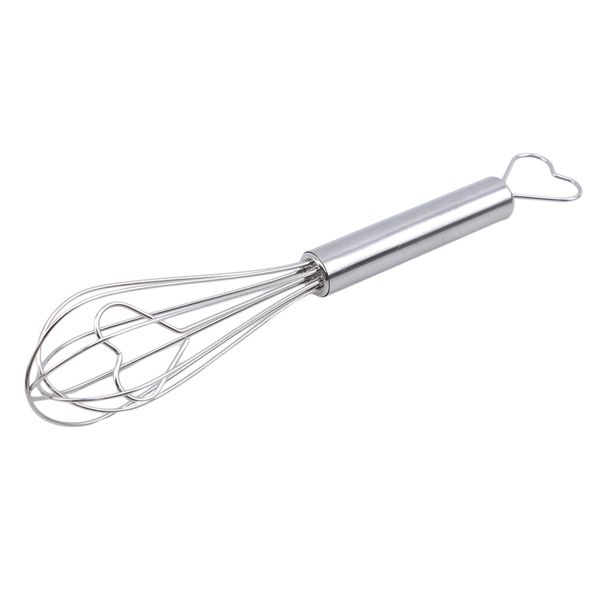 

Kitchen Practical Handle Stainless Steel Egg Beater Hand Whisk Mixer Kitchen Tools