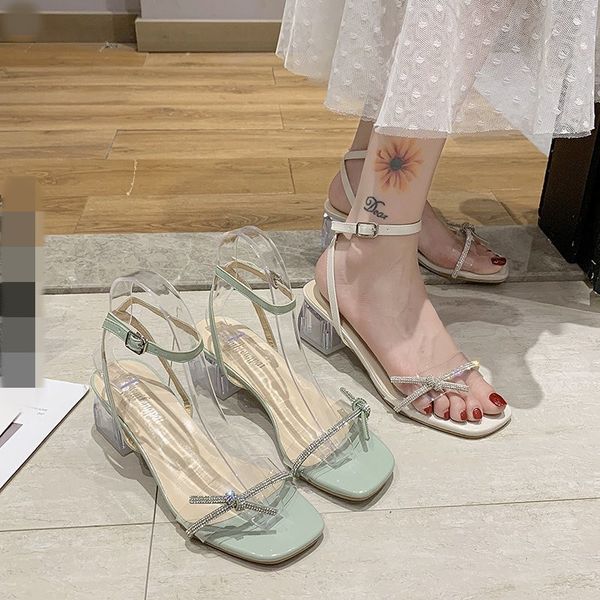 

block heels all-match clear sandals black shoes for women slip-on loafers summer women's med chunky beige comfort block elastic