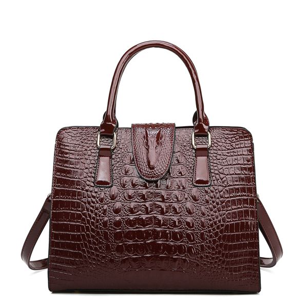 

2019 new vintage pu leather bag women alligator luxury handbags women bags designer crossbody bags for tote handbags