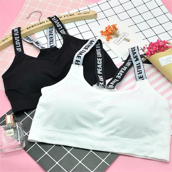 

woman underwear daily seamless sling yoga bras sling with chest pad fitness shockproof wrapped chest quick dry sport bra, White;black