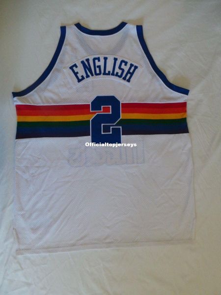 

mitchell ness m&n alex english #2 sewn rainbow jersey usa sz 54 mens vest size xs-6xl stitched basketball jerseys ncaa, Black;blue
