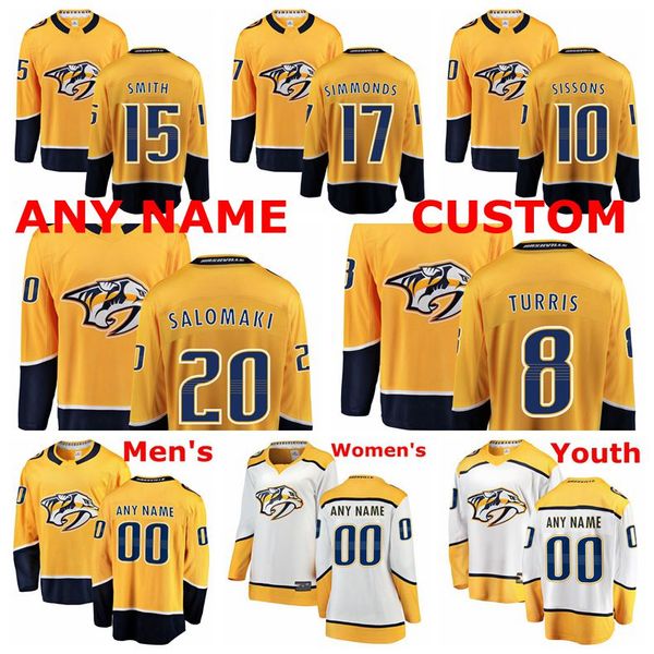 

nashville predators jerseys miikka salomaki jersey wayne simmonds colton sissons craig smith kyle turris gold ice jerseys custom stitched, Black;red