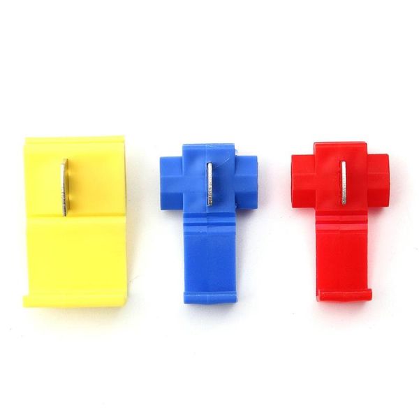 

100pcs scotch lock quick splice wire connector spade crimp terminal car audio
