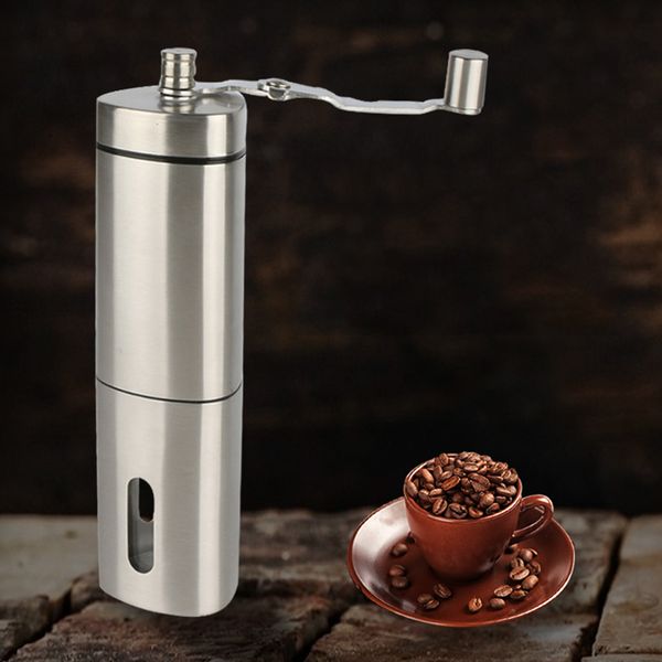 

stainless steel hand coffee grinder coffee press with adjustable ceramic burr