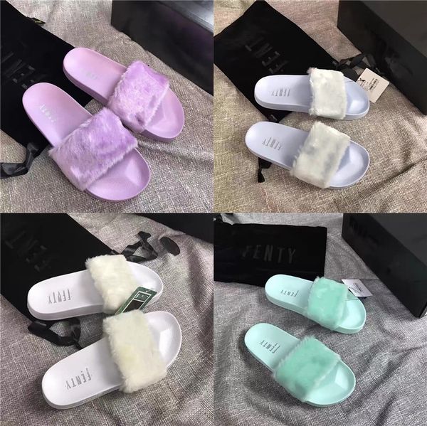 

kushyshoo slippers women winter warm pu house slippers indoors bedroom non-slip shoes women couple slippers fur slides woman y200706#987, Black
