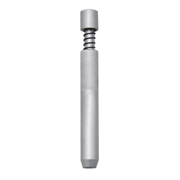 Tubo economico in metallo One Hitter tubo a molla di alta qualità 78MM Accessori per portasigarette in alluminio per fumatori