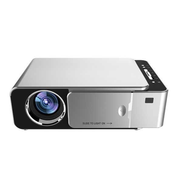 

t6 lcd hd projector full 1080p portable projectors beamer hdmi vga av home media player original unic proyector