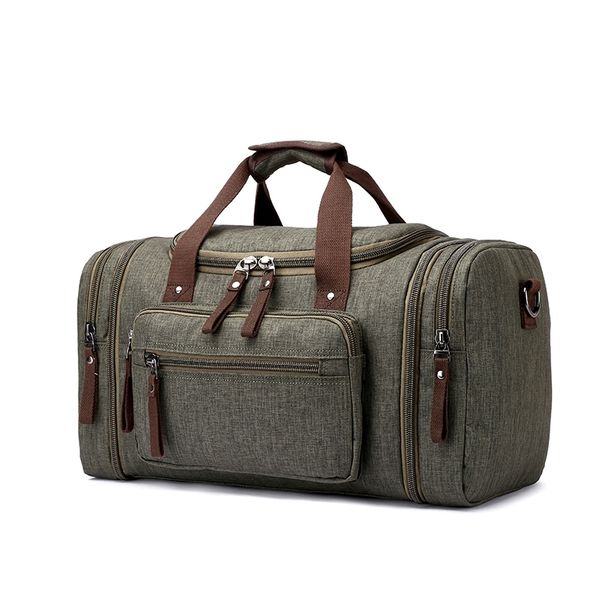 

abdb-travel bag water-repellent outdoor bag canvas shoulder large-capacity handbag