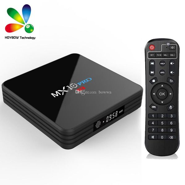 

mx10 pro 4gb 32gb smart tv box android 9.0 rk3318 4k bluetooth 4.1 2.4g/5g dual wifi hd media player