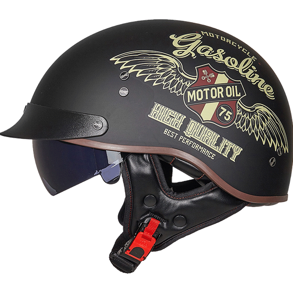 

gxt retro vintage motorcycle helmet moto helmet scooter locomotive rider motorcycle racing dot certification mt-4
