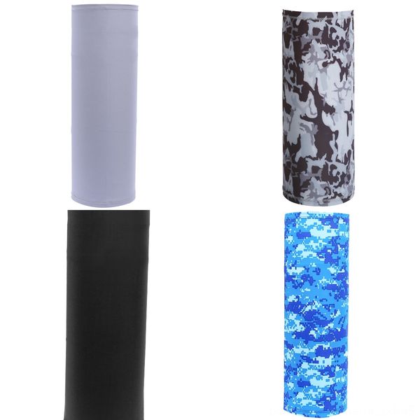 

pl3v9 2020 windproof outdoor uv scarf sport ski hiking fishing neck scarf cycling face mask tube magic protection, Black