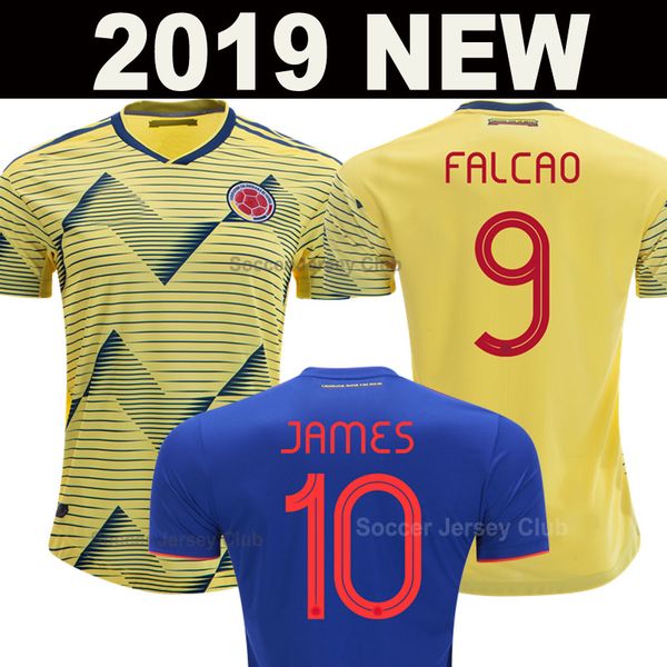 

Colombia occer jer ey 2019 cop america jame rodriguez falcao cuadrado anchez valderrama football hirt cami eta de futbol maillot de foot