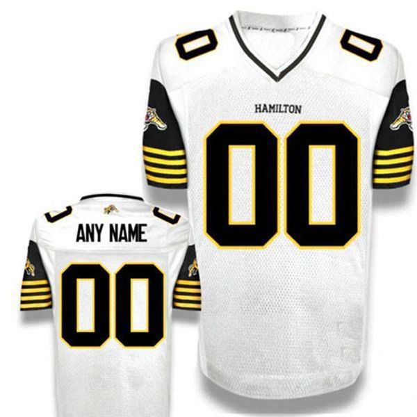 Neue Marke Hamilton Tiger Cats Jersey 2 Johnny Manziel Custom eine beliebige Nummer eine beliebige Nummer Ed Football Jersey