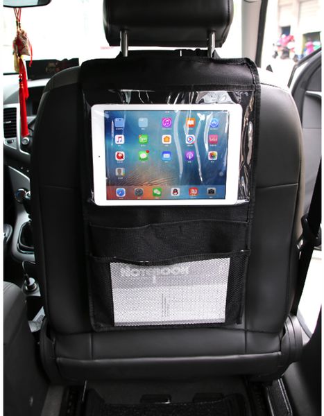 

2018 car oxford cloth seat back storage bag drink phone organizer nets car style durable accessories interior mass supplies