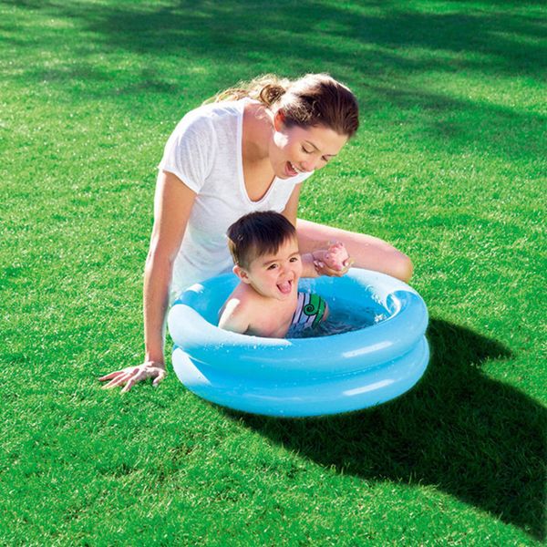 

infant bathtub swimming pool with cartoon pattern baby pool inflatable