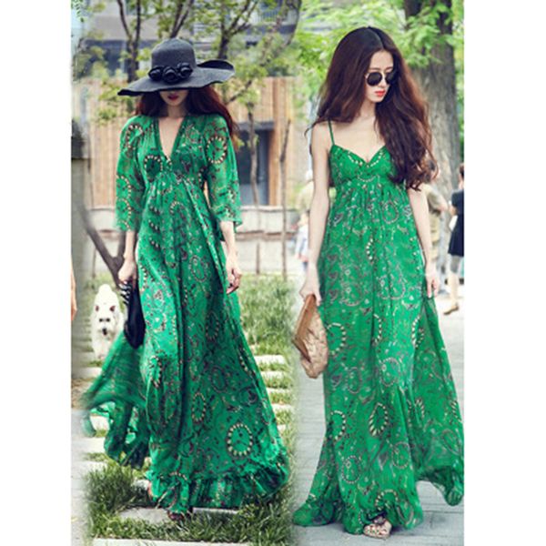 flowy maxi dress casual