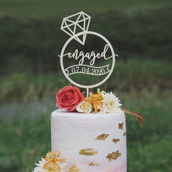 

engaged cake er, engagement cake er, engagement party decorations and decor